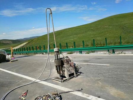 道真公路地基基础注浆加固